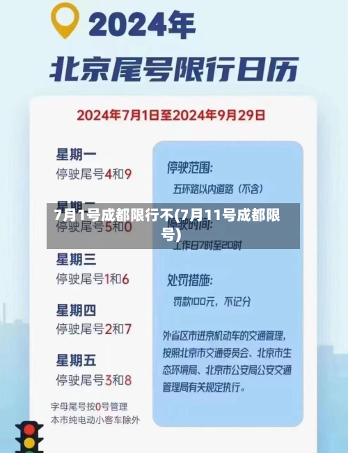 7月1号成都限行不(7月11号成都限号)