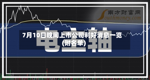 7月10日晚间上市公司利好消息一览(附名单)-第1张图片