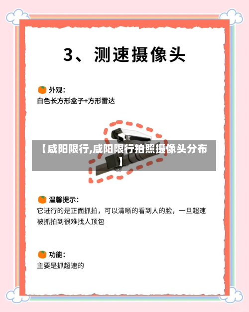 【咸阳限行,咸阳限行拍照摄像头分布】-第1张图片