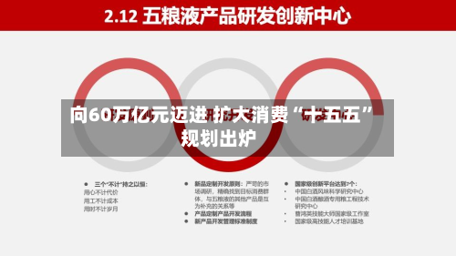向60万亿元迈进 扩大消费“十五五	”规划出炉-第3张图片
