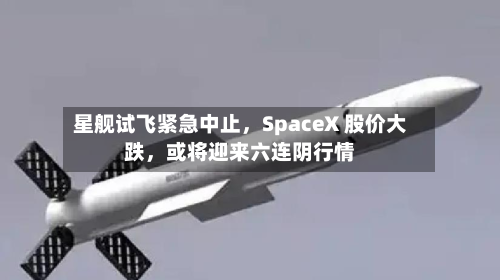 星舰试飞紧急中止，SpaceX 股价大跌，或将迎来六连阴行情-第2张图片