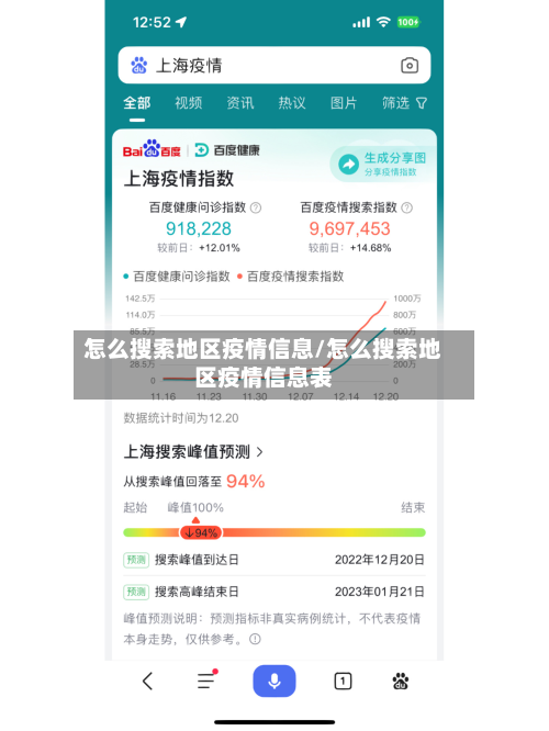 怎么搜索地区疫情信息/怎么搜索地区疫情信息表-第1张图片