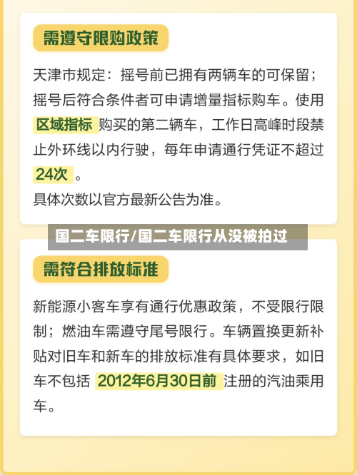 国二车限行/国二车限行从没被拍过-第1张图片