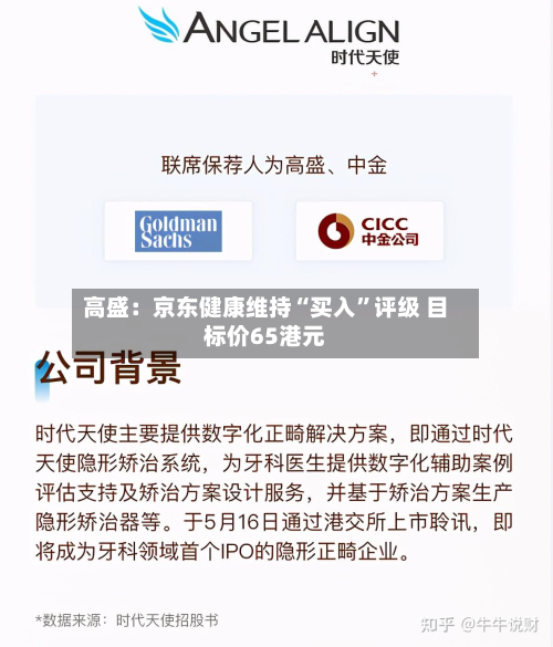 高盛：京东健康维持“买入”评级 目标价65港元-第1张图片