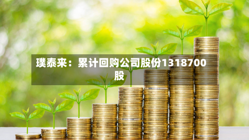 璞泰来:累计回购公司股份1318700股-第1张图片