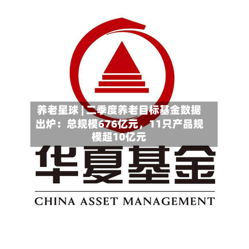 养老星球 | 二季度养老目标基金数据出炉：总规模676亿元，11只产品规模超10亿元-第3张图片