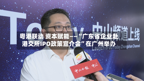 粤港联动 资本赋能——“广东省企业赴港交所IPO政策宣介会”在广州举办-第2张图片