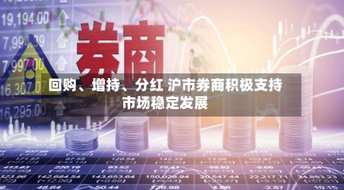 回购、增持、分红 沪市券商积极支持市场稳定发展-第3张图片