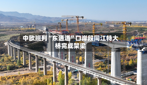 中欧班列“东通道	”口岸段同江特大桥完成架梁-第2张图片