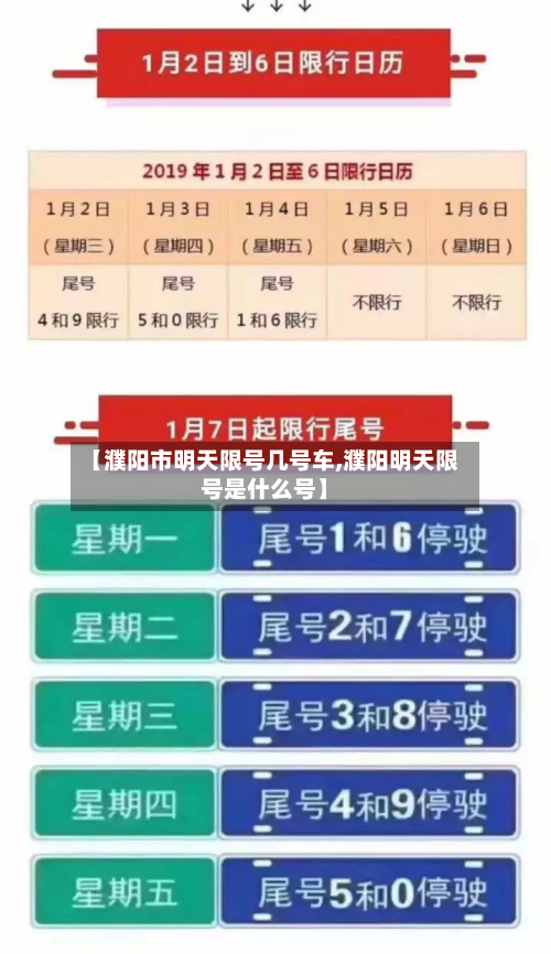 【濮阳市明天限号几号车,濮阳明天限号是什么号】-第1张图片