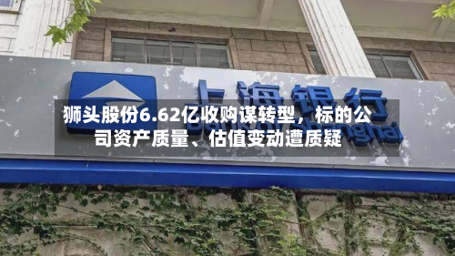 狮头股份6.62亿收购谋转型，标的公司资产质量	、估值变动遭质疑-第2张图片