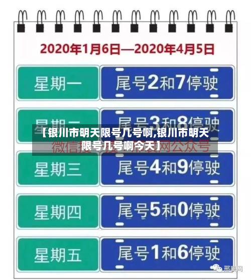 【银川市明天限号几号啊,银川市明天限号几号啊今天】-第1张图片