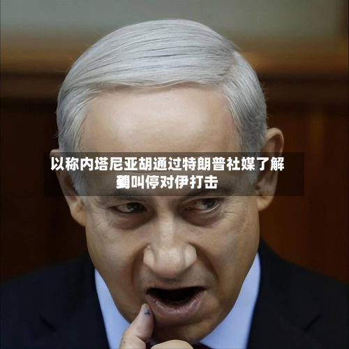 以称内塔尼亚胡通过特朗普社媒了解到
美叫停对伊打击-第1张图片