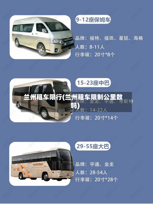 兰州租车限行(兰州租车限制公里数吗)-第1张图片