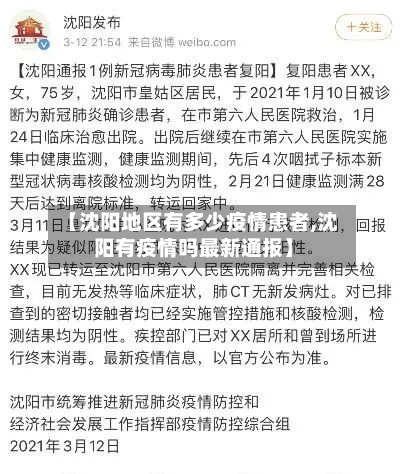 【沈阳地区有多少疫情患者,沈阳有疫情吗最新通报】-第1张图片
