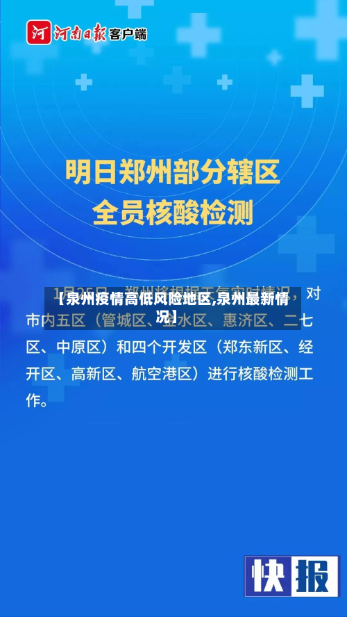 【泉州疫情高低风险地区,泉州最新情况】-第1张图片