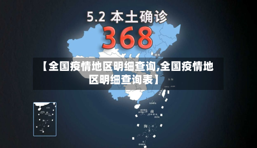 【全国疫情地区明细查询,全国疫情地区明细查询表】-第1张图片