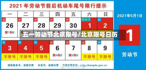 五一劳动节北京限号/北京限号日历-第1张图片