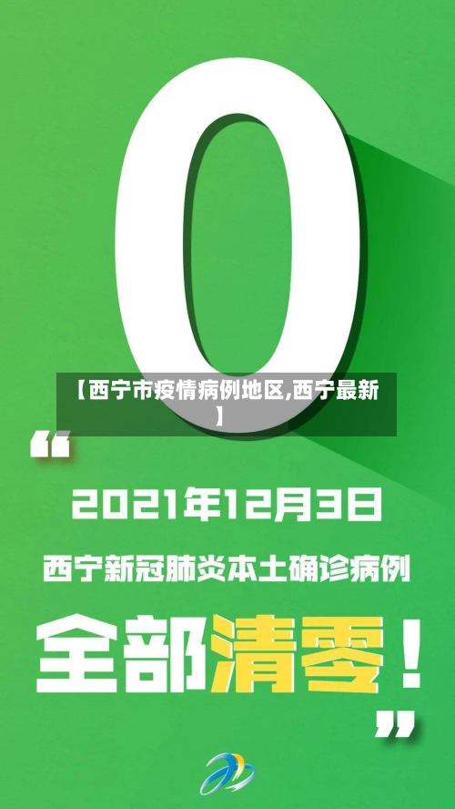 【西宁市疫情病例地区,西宁最新】-第1张图片