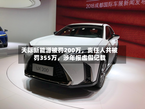 天际新能源被罚200万，责任人共被罚355万，涉年报虚假记载-第3张图片