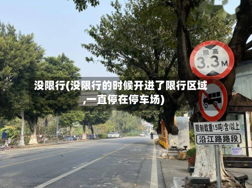 没限行(没限行的时候开进了限行区域,一直停在停车场)-第1张图片