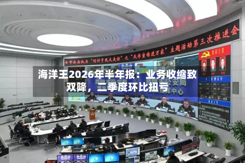 海洋王2026年半年报：业务收缩致双降	，二季度环比扭亏-第3张图片
