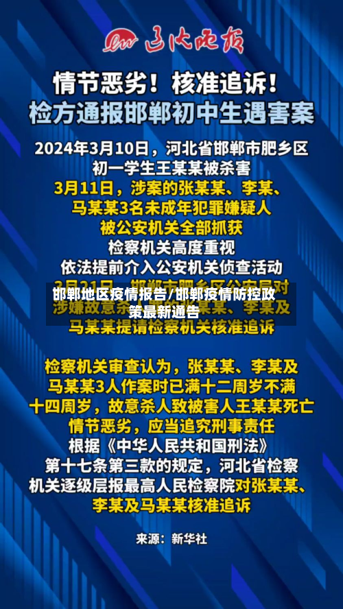 邯郸地区疫情报告/邯郸疫情防控政策最新通告-第1张图片