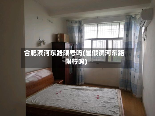 合肥滨河东路限号吗(暑假滨河东路限行吗)-第1张图片