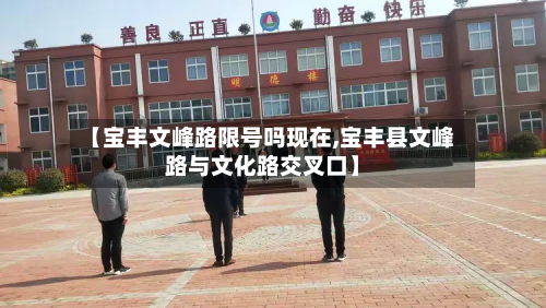 【宝丰文峰路限号吗现在,宝丰县文峰路与文化路交叉口】-第1张图片