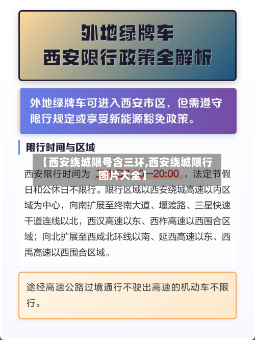 【西安绕城限号含三环,西安绕城限行图片大全】-第1张图片