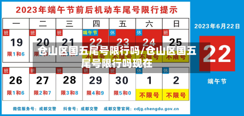 仓山区国五尾号限行吗/仓山区国五尾号限行吗现在-第1张图片