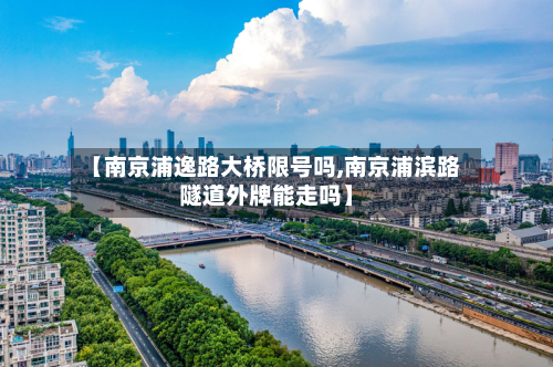 【南京浦逸路大桥限号吗,南京浦滨路隧道外牌能走吗】-第1张图片