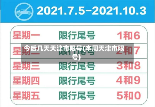 今后几天天津市限号(本周天津市限号)-第1张图片