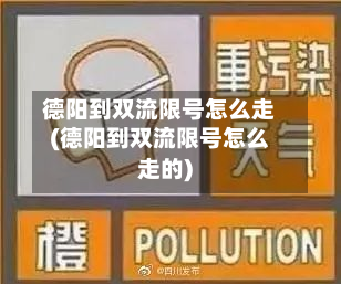 德阳到双流限号怎么走(德阳到双流限号怎么走的)-第2张图片