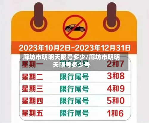 廊坊市明明天限号多少/廊坊市明明天限号多少号-第1张图片