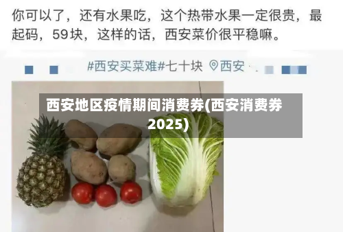 西安地区疫情期间消费券(西安消费券2025)