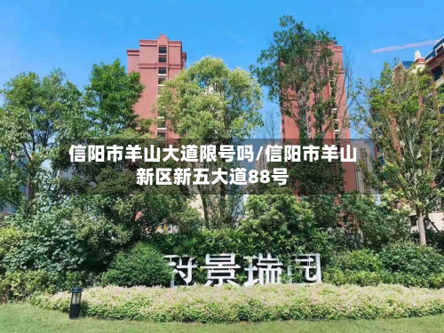 信阳市羊山大道限号吗/信阳市羊山新区新五大道88号-第2张图片
