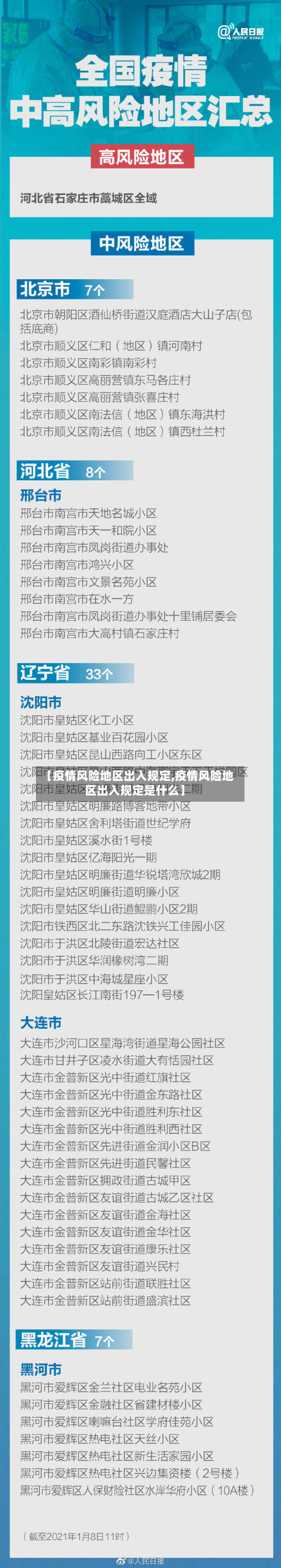 【疫情风险地区出入规定,疫情风险地区出入规定是什么】-第1张图片