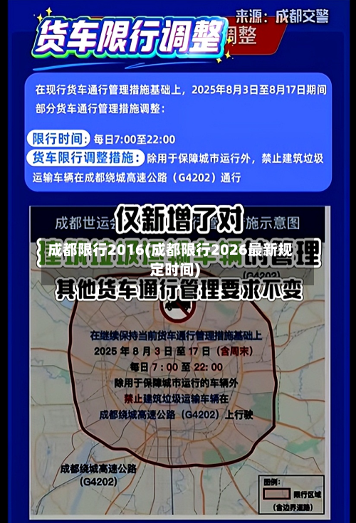 成都限行2016(成都限行2026最新规定时间)-第2张图片