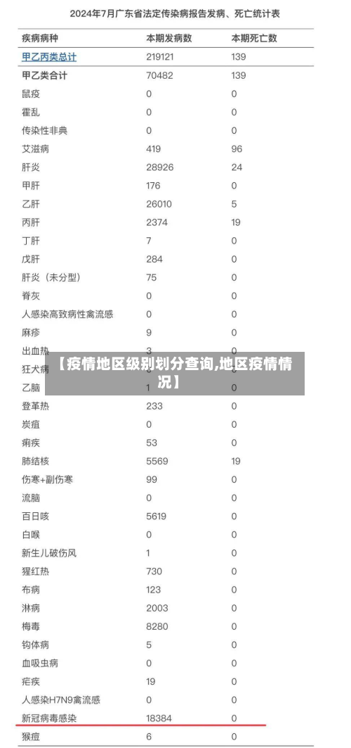 【疫情地区级别划分查询,地区疫情情况】