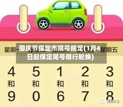 国庆节保定市限号规定(1月4日起保定尾号限行轮换)-第1张图片