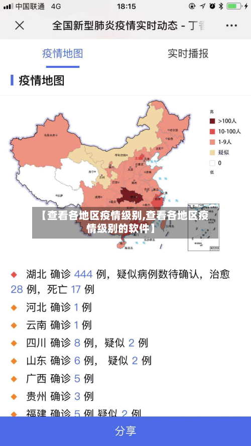 【查看各地区疫情级别,查看各地区疫情级别的软件】-第2张图片