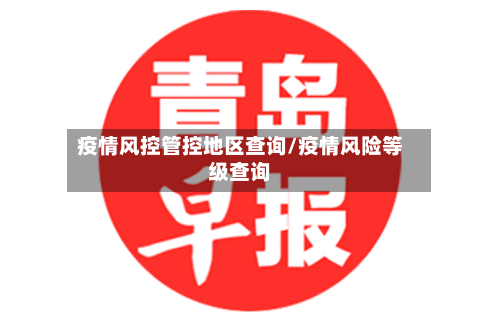 疫情风控管控地区查询/疫情风险等级查询-第1张图片