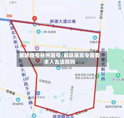 解除限号林州限号/解除限高令需要本人去法院吗-第1张图片