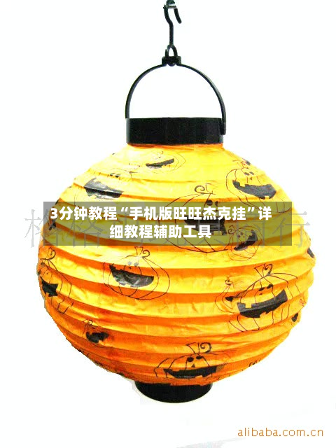 3分钟教程“手机版旺旺杰克挂”详细教程辅助工具-第3张图片