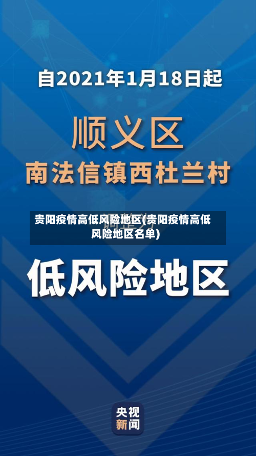 贵阳疫情高低风险地区(贵阳疫情高低风险地区名单)-第1张图片
