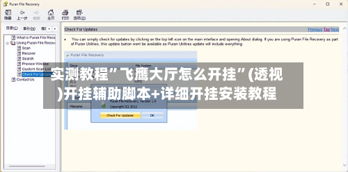实测教程”飞鹰大厅怎么开挂”(透视)开挂辅助脚本+详细开挂安装教程-第2张图片