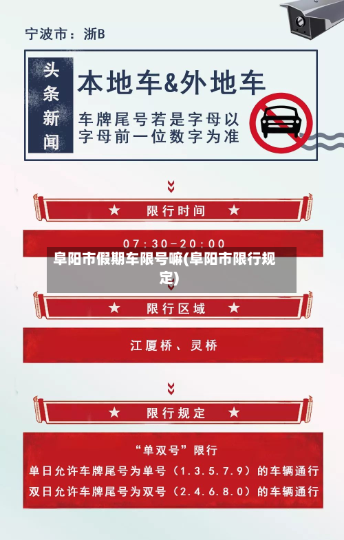 阜阳市假期车限号嘛(阜阳市限行规定)-第2张图片