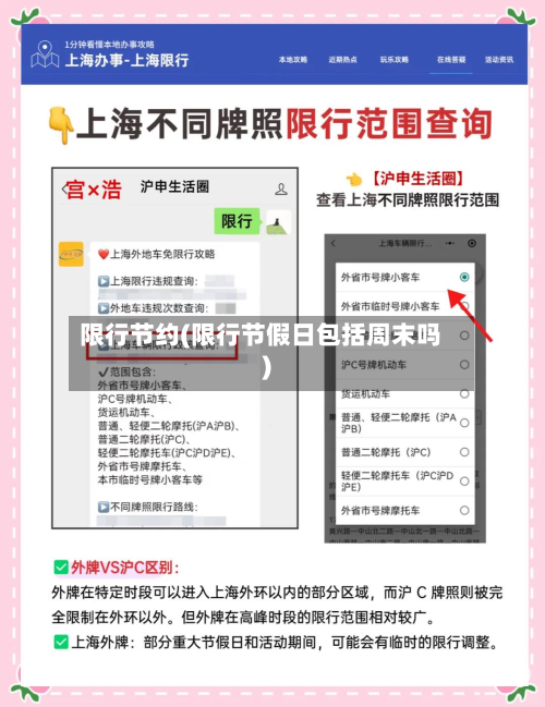 限行节约(限行节假日包括周末吗)-第1张图片