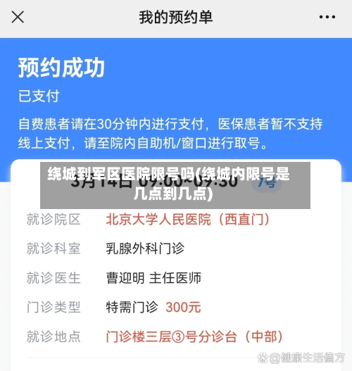 绕城到军区医院限号吗(绕城内限号是几点到几点)-第1张图片